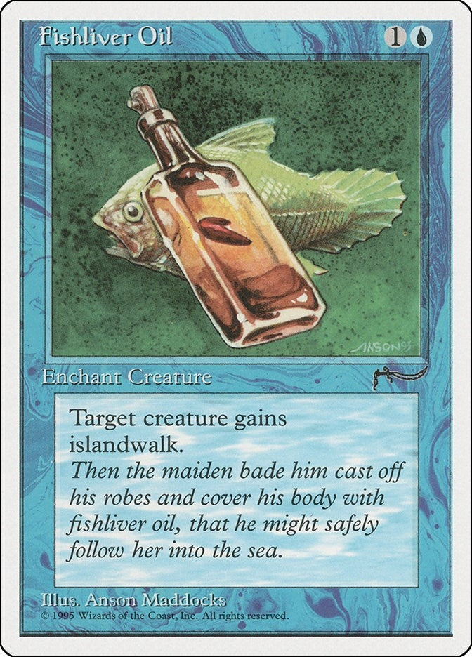 Image for Fishliver Oil - Magic: The Gathering