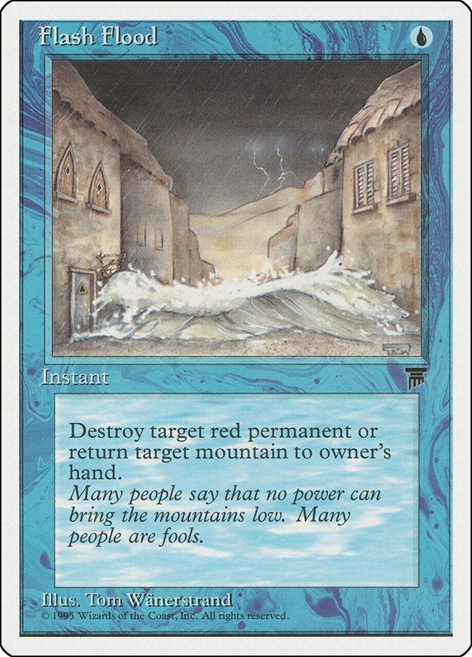 Image for Flash Flood - Magic: The Gathering
