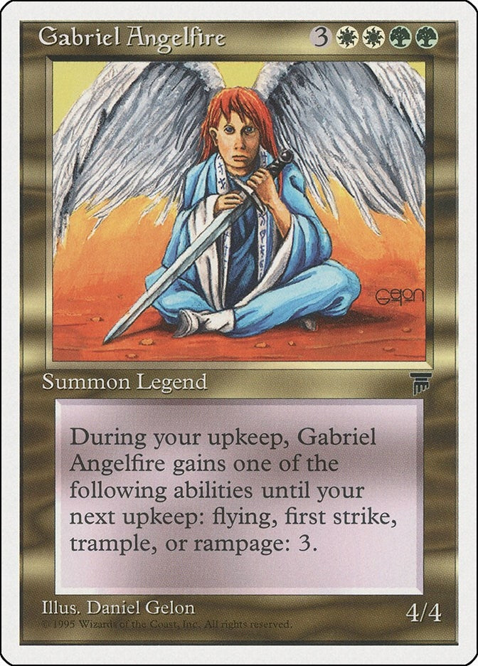 Image for Gabriel Angelfire - Magic: The Gathering
