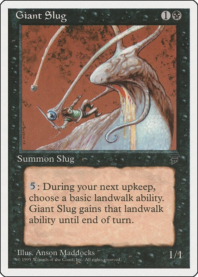 Image for Giant Slug - Magic: The Gathering