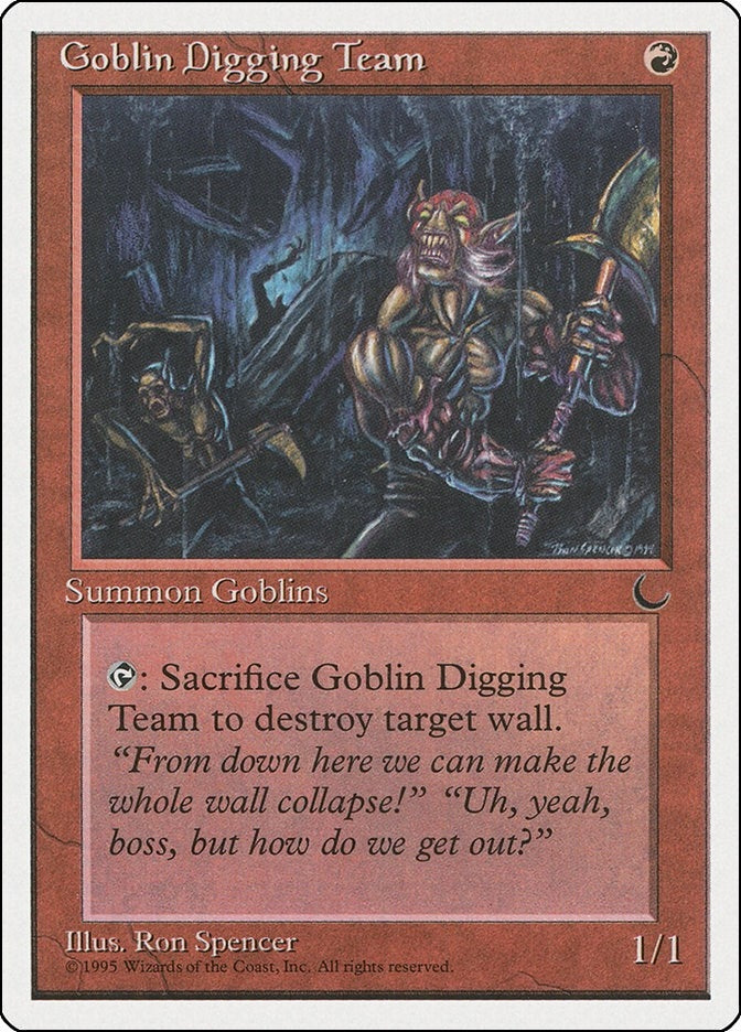 Image for Goblin Digging Team - Magic: The Gathering