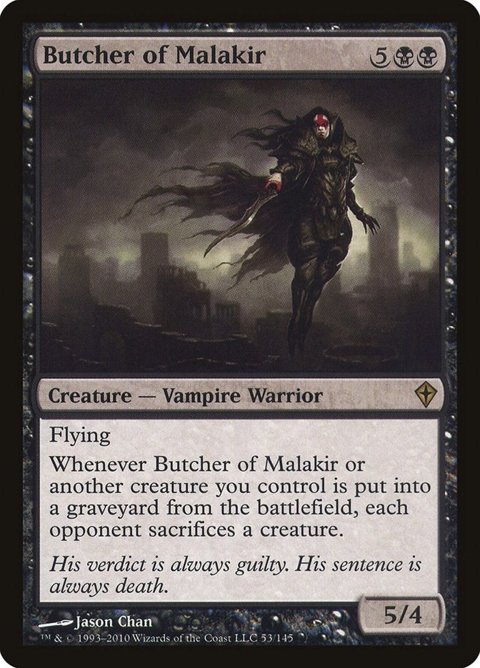 Image for Butcher of Malakir (53) - Magic: The Gathering