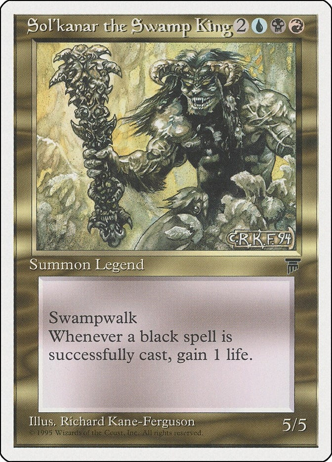 Image for Sol'kanar the Swamp King - Magic: The Gathering