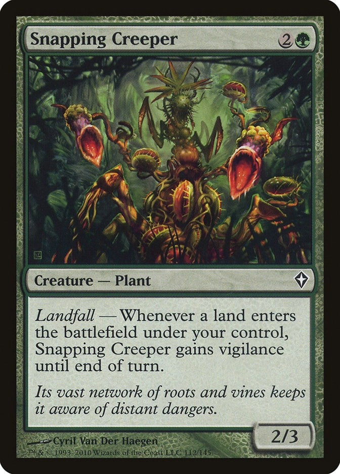 Image for Snapping Creeper (112) (WWK) - Magic: The Gathering
