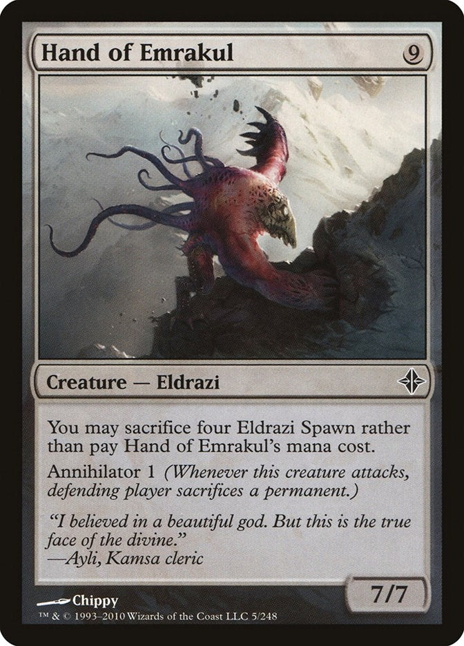 Image for Hand of Emrakul (5) (ROE) - Magic: The Gathering