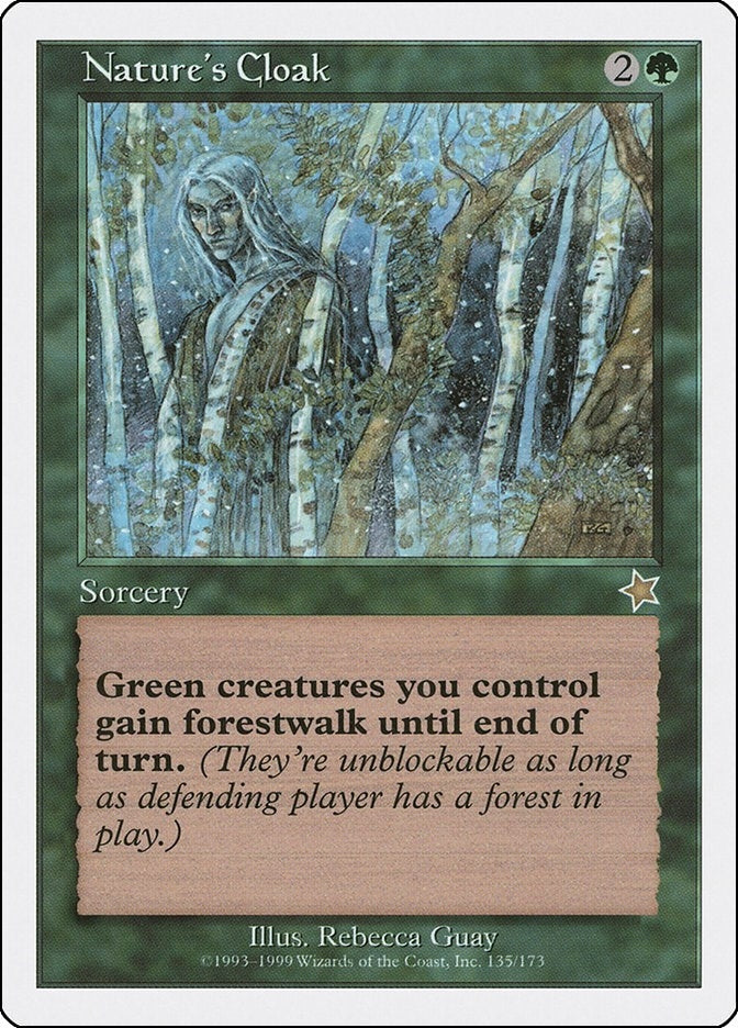 Image for Nature's Cloak (135) - Magic: The Gathering