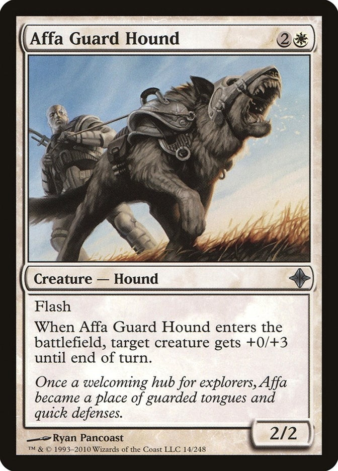 Image for Affa Guard Hound (14) (ROE) - Magic: The Gathering