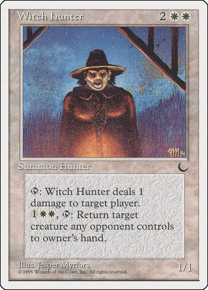 Image for Witch Hunter - Magic: The Gathering
