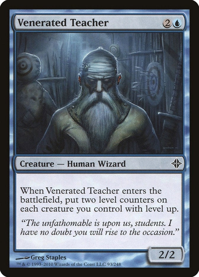 Image for Venerated Teacher (93) - Magic: The Gathering