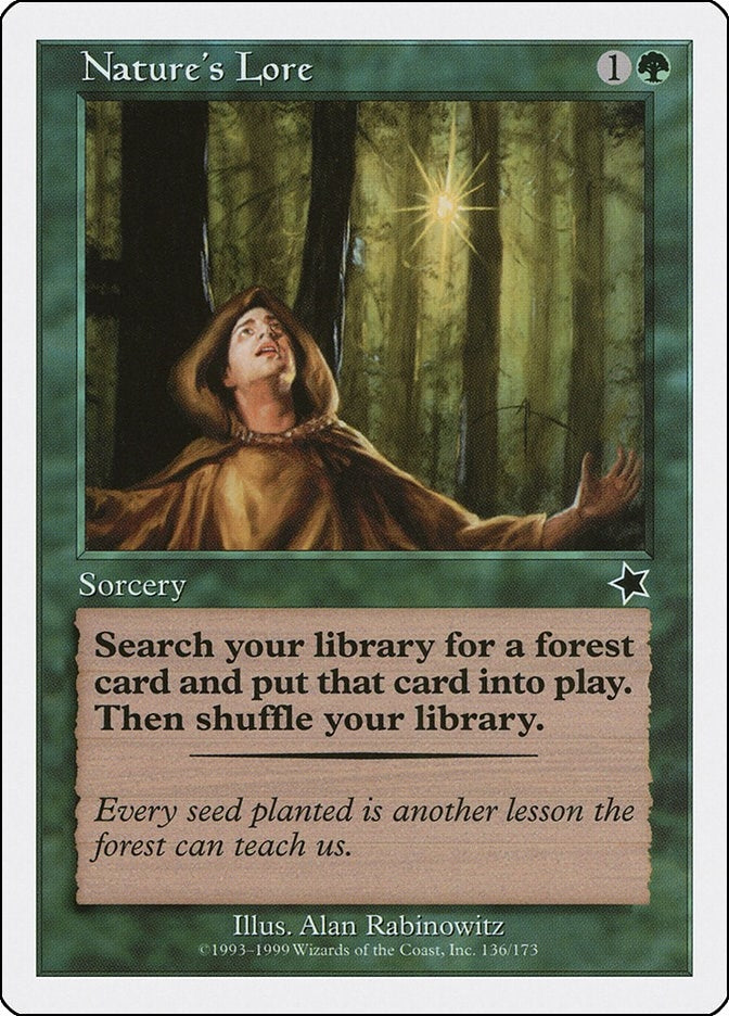 Image for Nature's Lore (136) - Magic: The Gathering