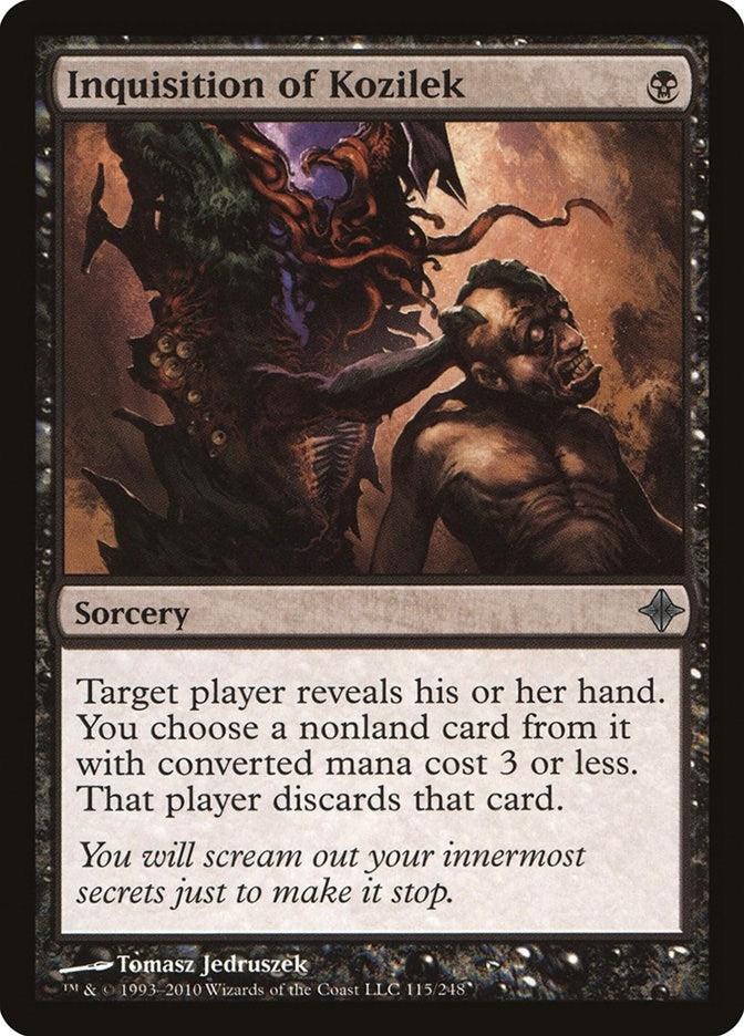 Image for Inquisition of Kozilek (115) (ROE) - Magic: The Gathering