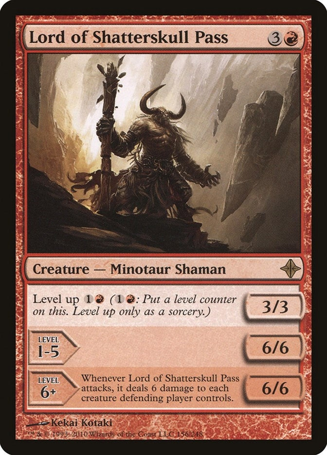 Image for Lord of Shatterskull Pass (156) (ROE) - Magic: The Gathering