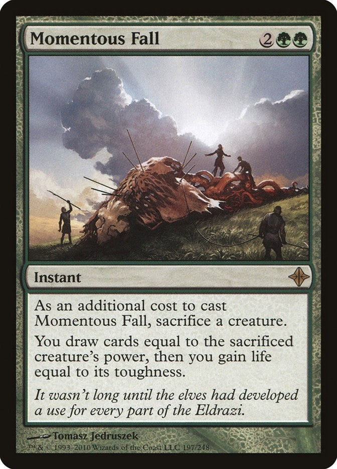 Image for Momentous Fall (197) - Magic: The Gathering
