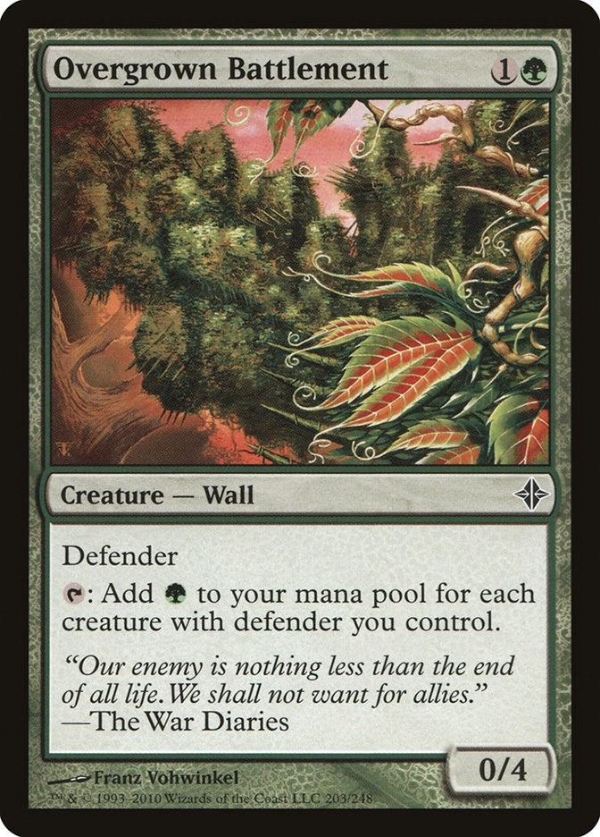 Image for Overgrown Battlement (203) - Magic: The Gathering