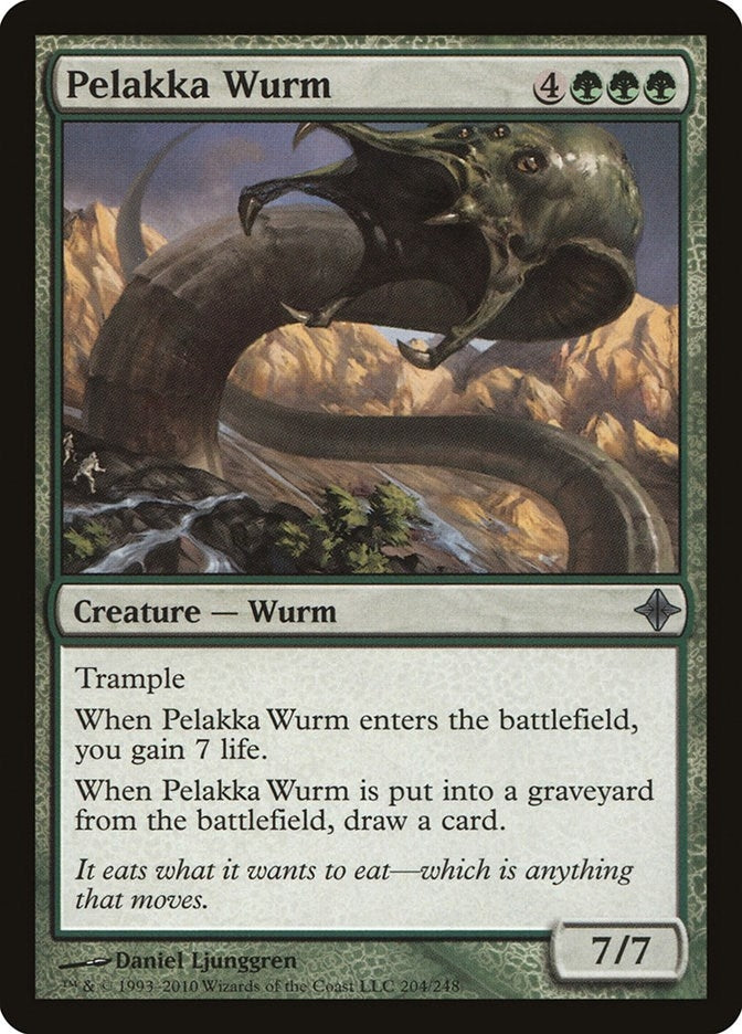 Image for Pelakka Wurm (204) (ROE) - Magic: The Gathering