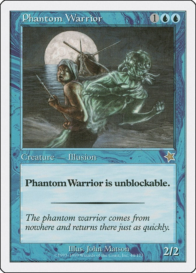 Image for Phantom Warrior (44) - Magic: The Gathering