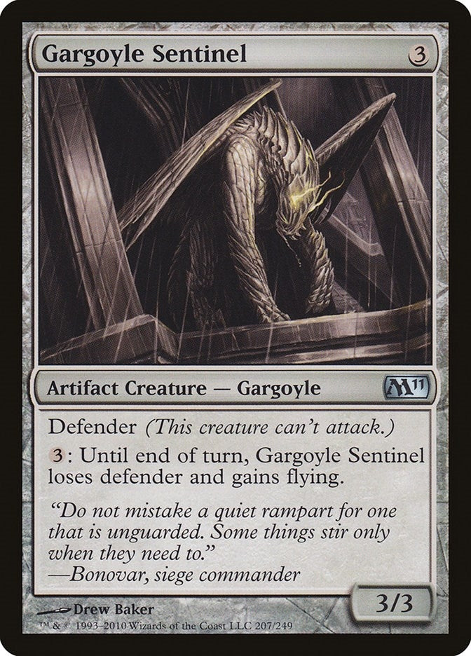 Image for Gargoyle Sentinel (207) (M11) - Magic: The Gathering