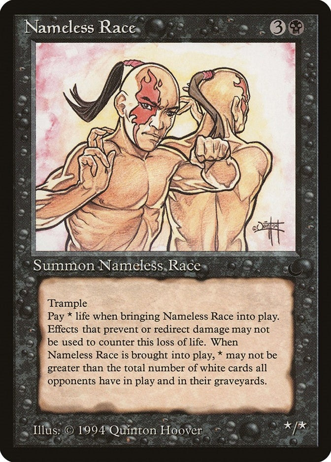 Image for Nameless Race - Magic: The Gathering