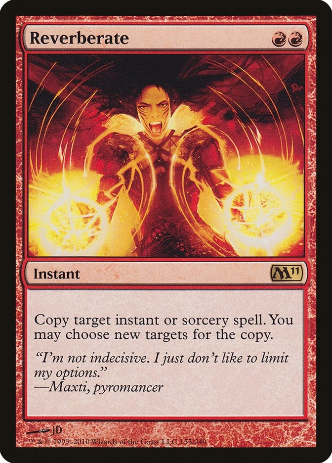 Image for Reverberate (155) (M11) - Magic: The Gathering