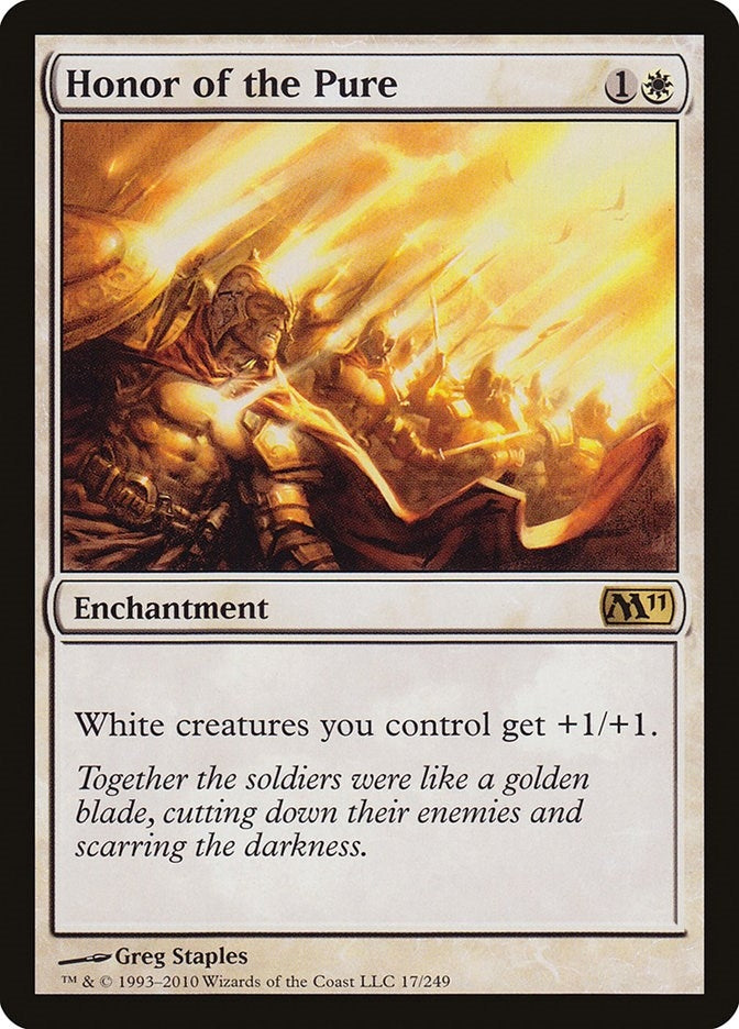 Image for Honor of the Pure (17) (M11) - Magic: The Gathering