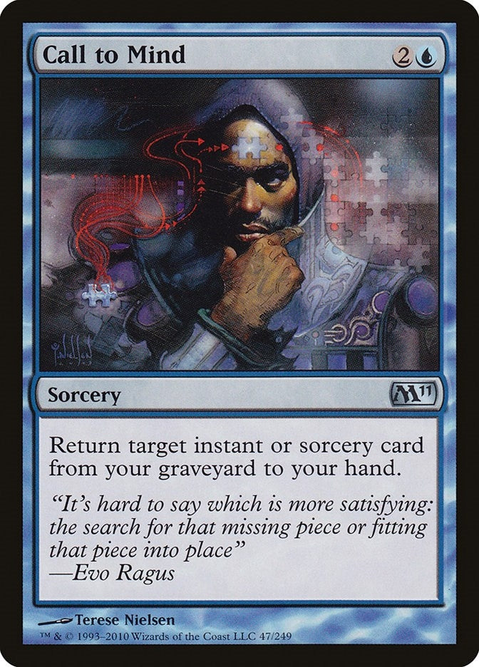 Image for Call to Mind (47) (M11) - Magic: The Gathering