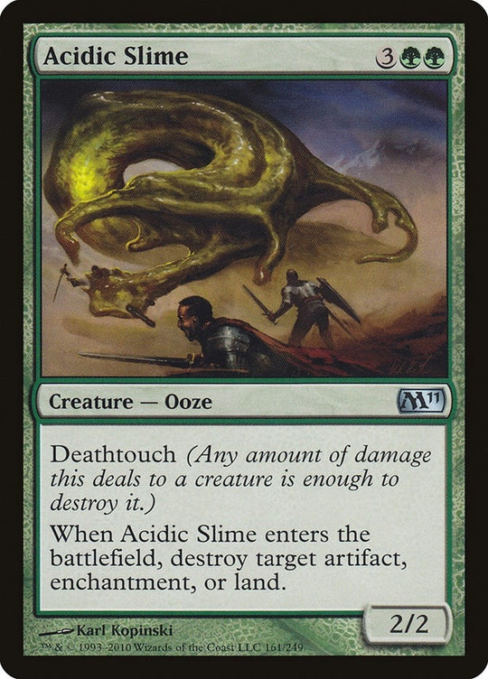 Image for Acidic Slime (161) (M11) - Magic: The Gathering