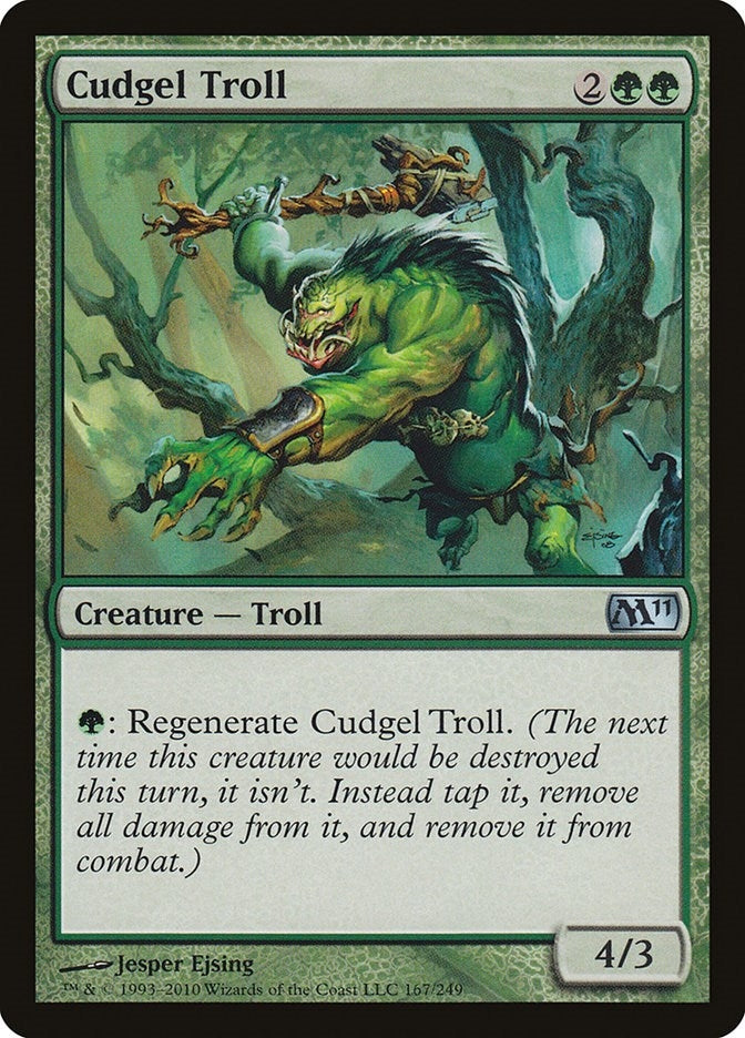 Image for Cudgel Troll (167) (M11) - Magic: The Gathering