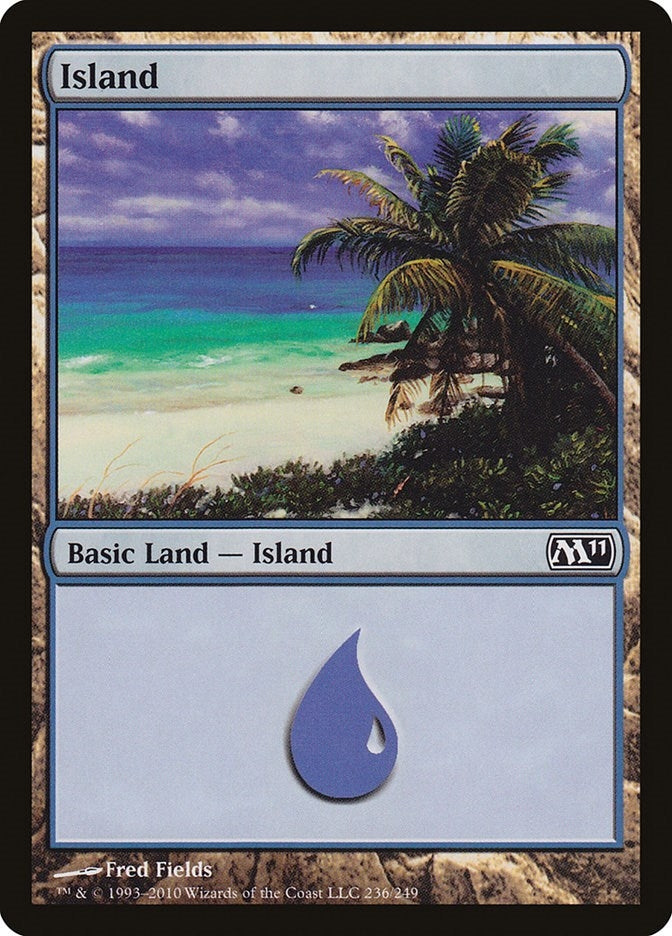 Image for Island (236) (236) (M11) - Magic: The Gathering
