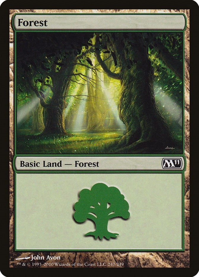 Image for Forest (247) (247) - Magic: The Gathering