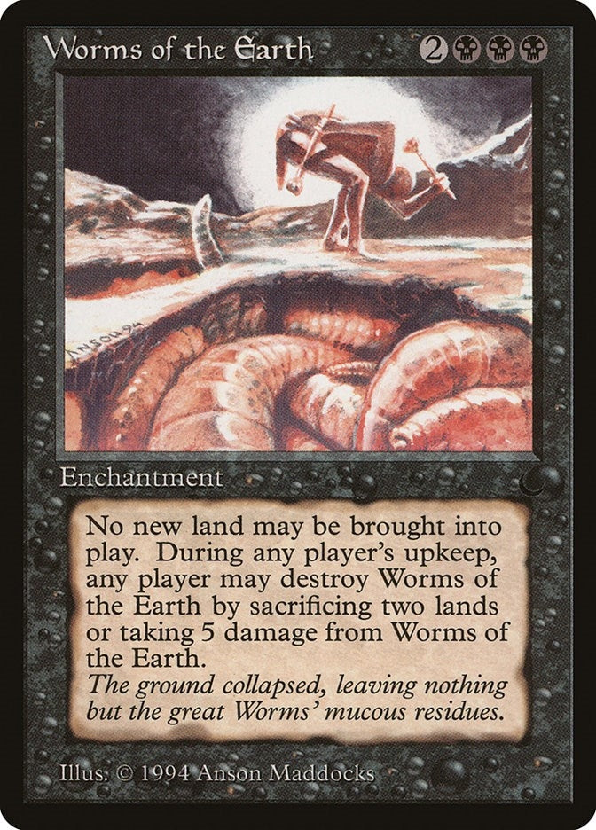 Image for Worms of the Earth - Magic: The Gathering