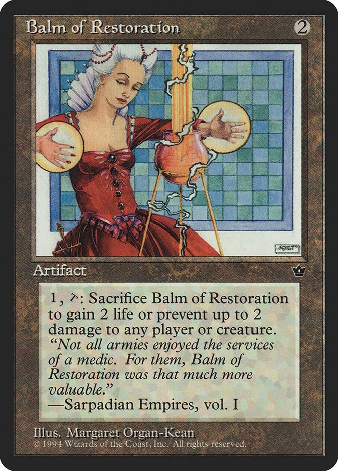 Image for Balm of Restoration - Magic: The Gathering