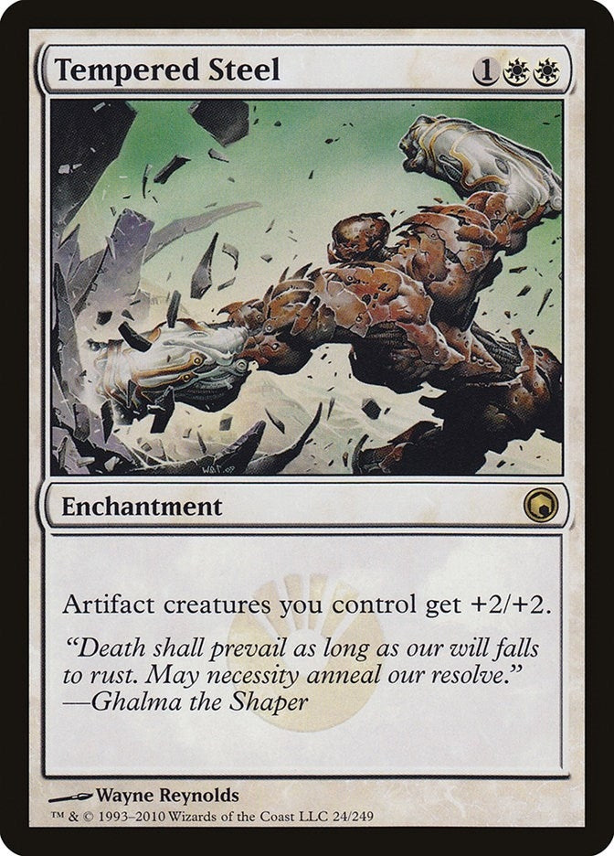 Image for Tempered Steel (24) - Magic: The Gathering