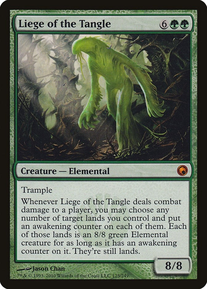 Image for Liege of the Tangle (123) (SOM) - Magic: The Gathering