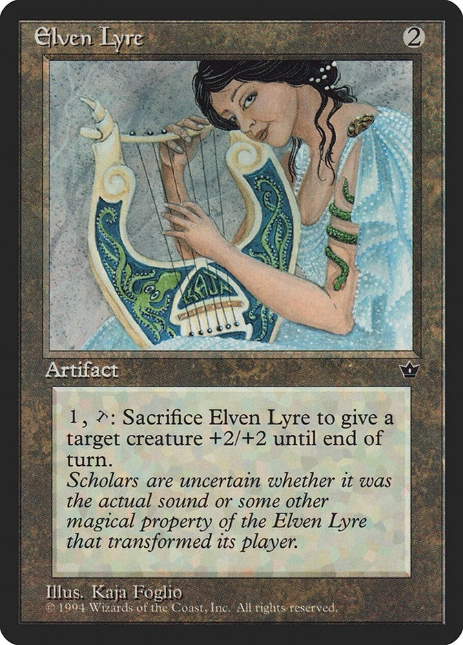 Image for Elven Lyre - Magic: The Gathering