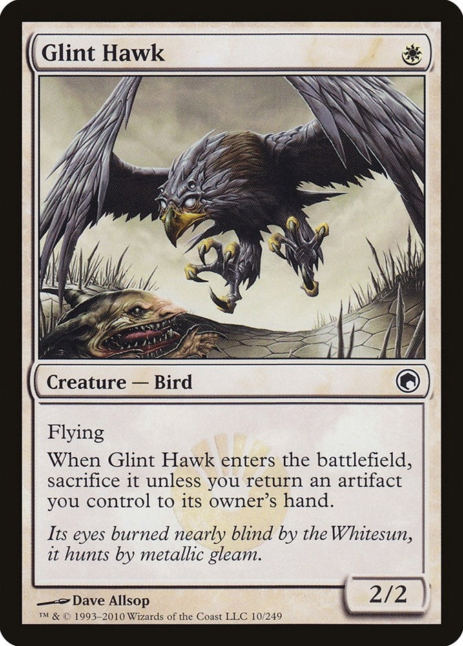 Image for Glint Hawk (10) - Magic: The Gathering