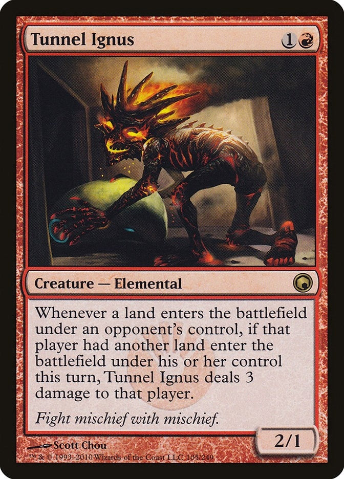 Image for Tunnel Ignus (105) - Magic: The Gathering