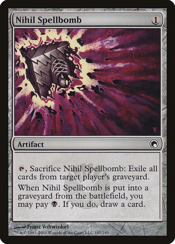 Image for Nihil Spellbomb (187) - Magic: The Gathering