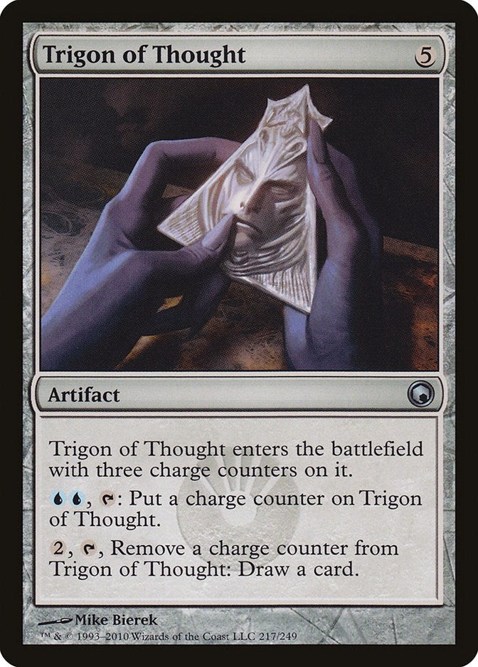 Image for Trigon of Thought (217) (SOM) - Magic: The Gathering