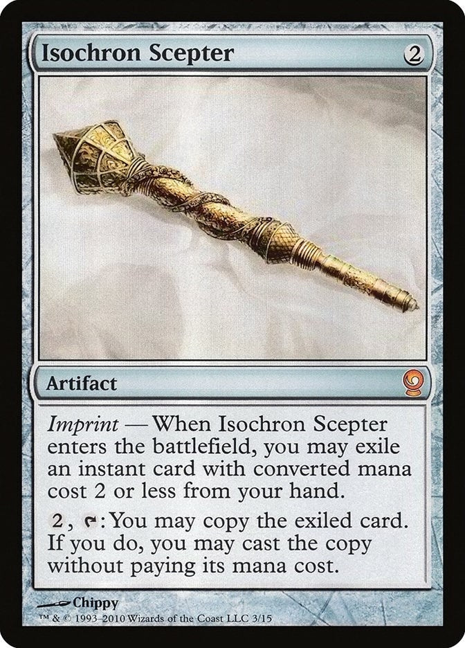 Image for Isochron Scepter (3) - Magic: The Gathering