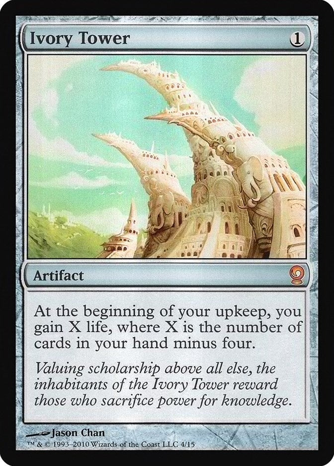 Image for Ivory Tower (4) - Magic: The Gathering