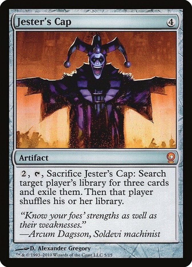 Image for Jester's Cap (5) - Magic: The Gathering
