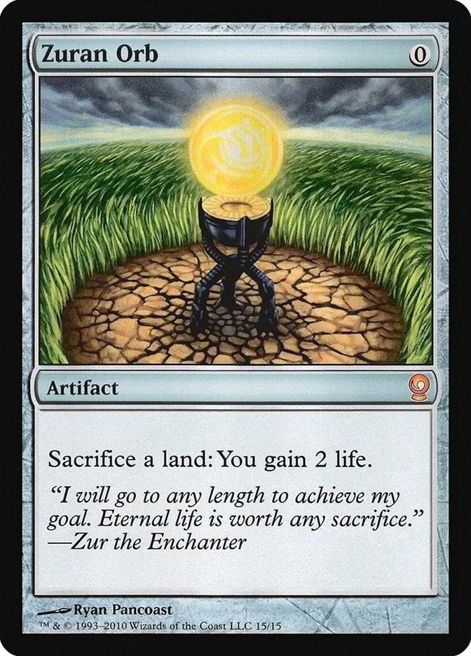 Image for Zuran Orb (15) - Magic: The Gathering