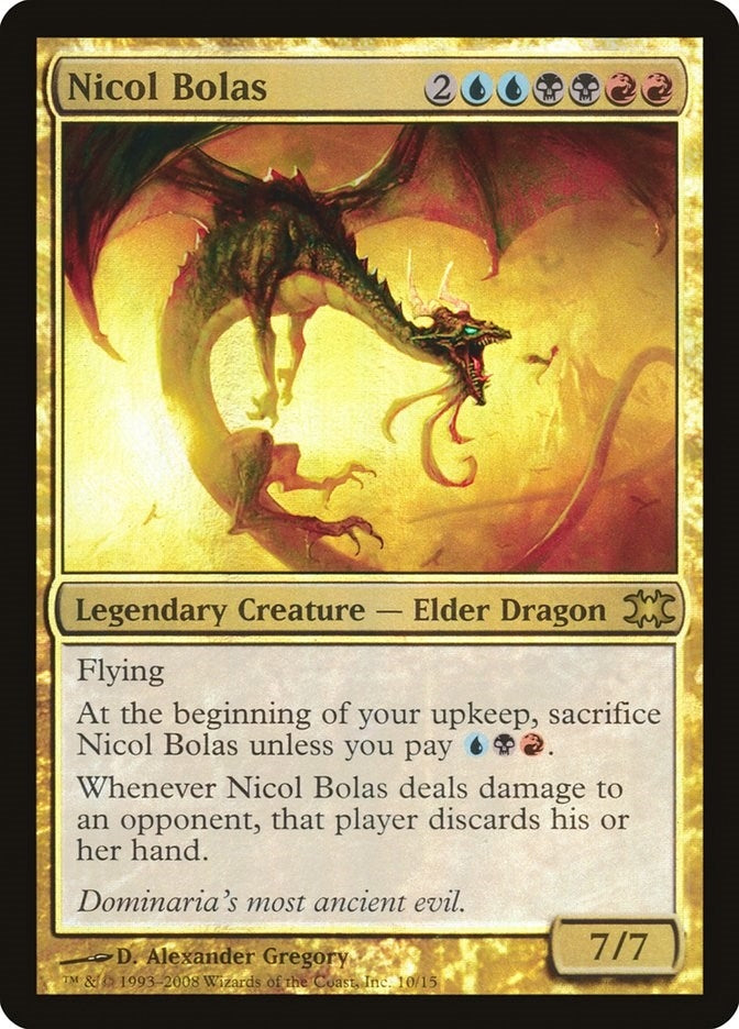 Image for Nicol Bolas (10) - Magic: The Gathering