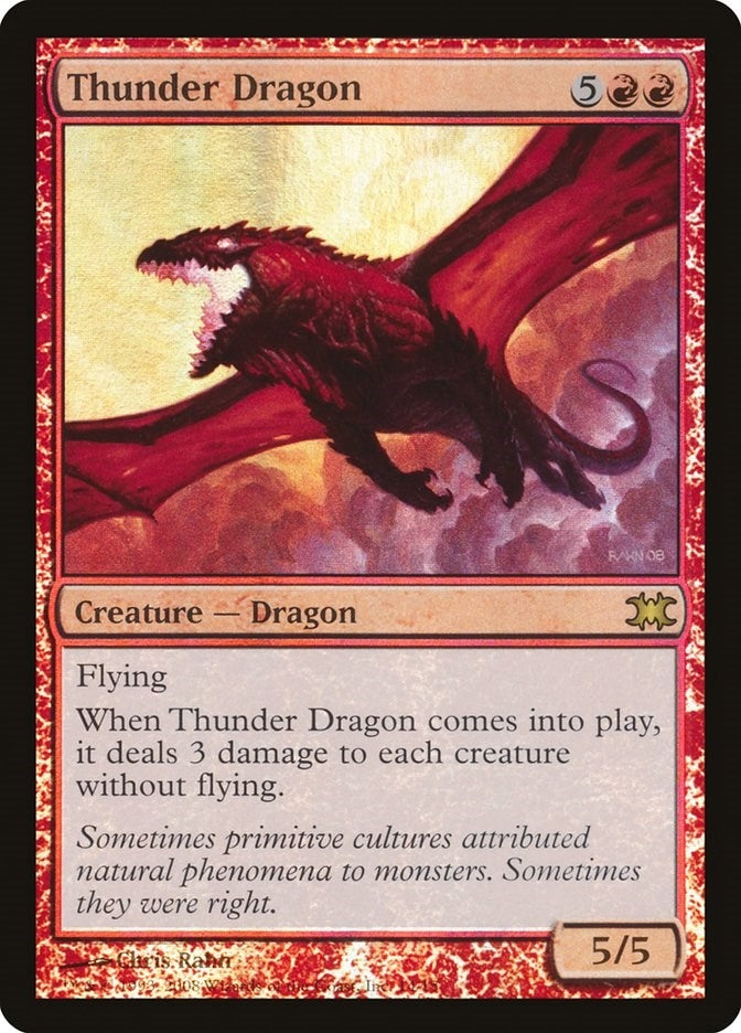 Image for Thunder Dragon (14) - Magic: The Gathering