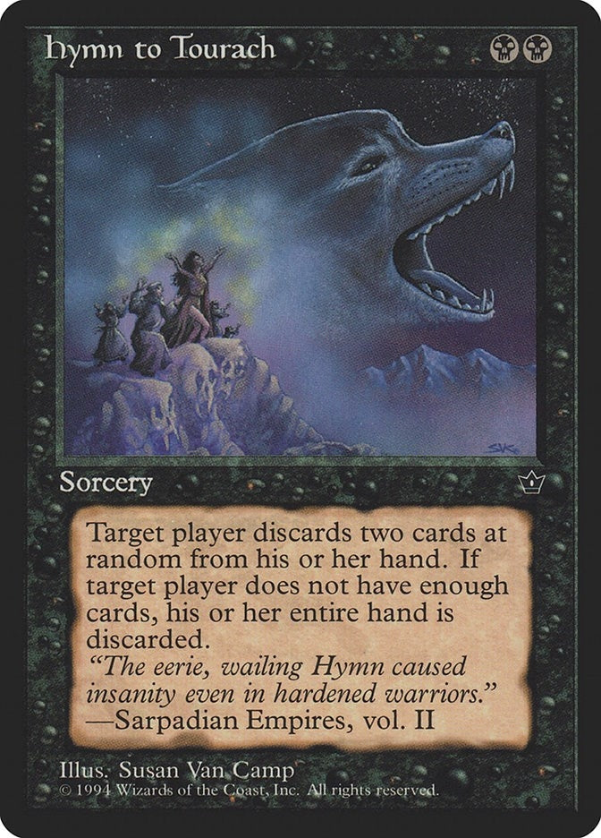 Image for Hymn to Tourach (Van Camp) - Magic: The Gathering