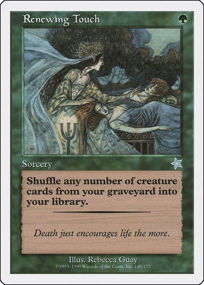 Image for Renewing Touch (140) - Magic: The Gathering