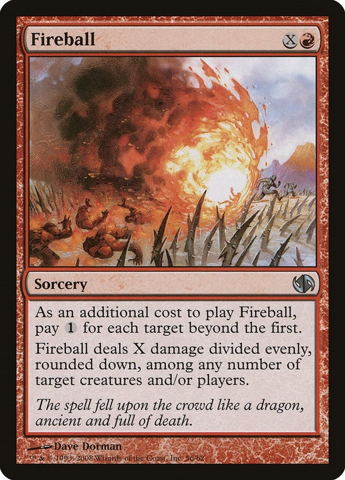 Image for Fireball (56) - Magic: The Gathering