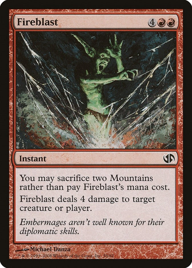 Image for Fireblast (55) - Magic: The Gathering