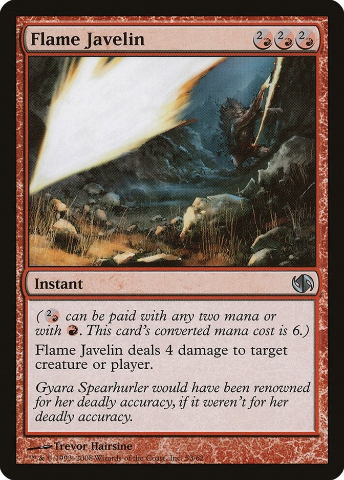 Image for Flame Javelin (53) - Magic: The Gathering