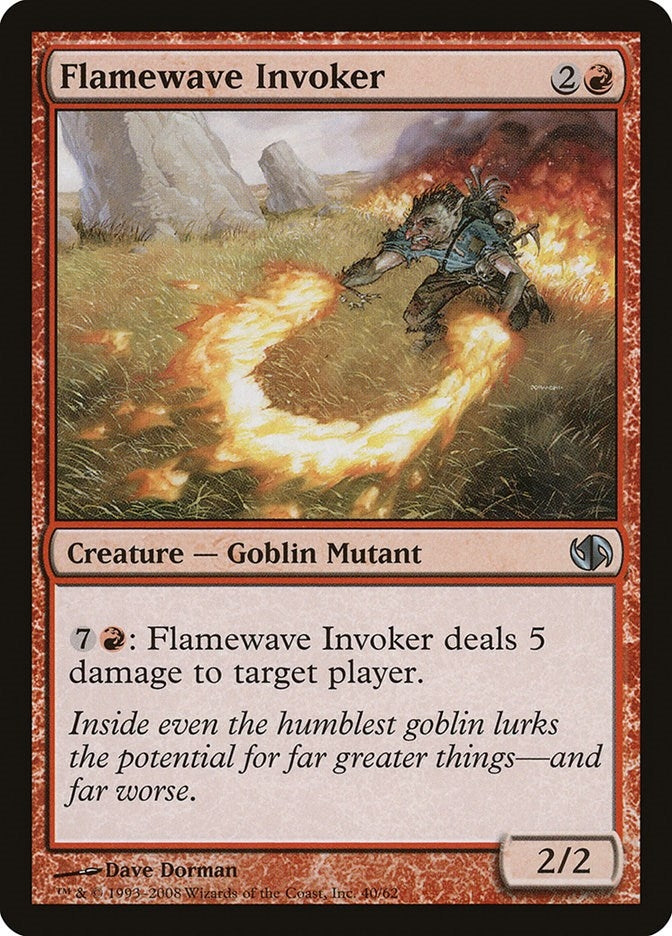 Image for Flamewave Invoker (40) - Magic: The Gathering